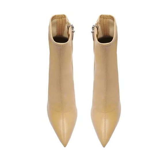 $188 Schutz Gia Nappa Leather Bootie - Picture 5 of 6